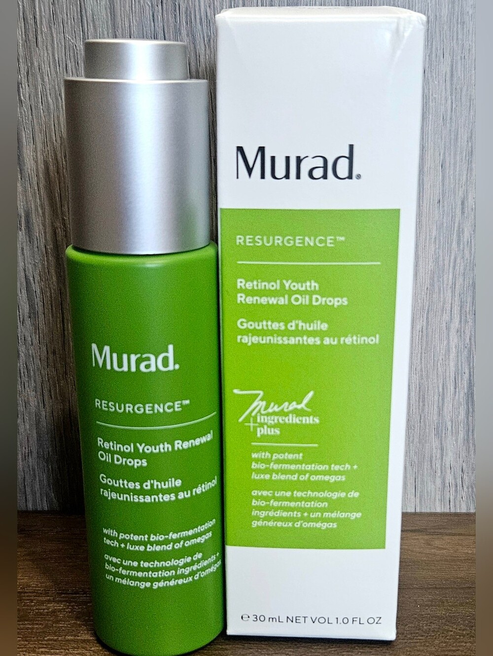 MURAD Resurgence Retinol Youth Renewal Oil Drops NEW 1oz MSRP $74
